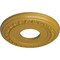 Ekena Millwork Jackson Ceiling Medallion (Fits Canopies up to 7 3/8"), 12 1/4"OD x 4"ID x 1 1/8"P, Iridescent Gold CM12JAIGS - alternate 4